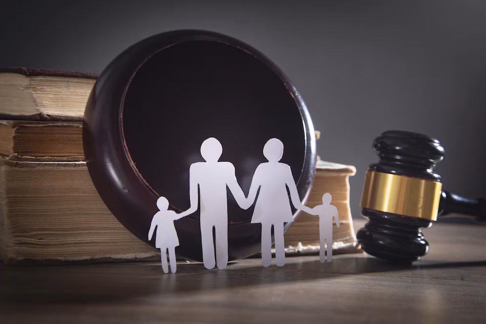 paper cut family judge gavel book family law 220873 8411